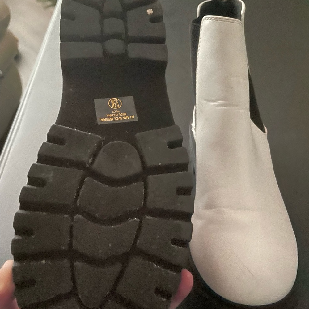 White Booties - Picture 3 of 6